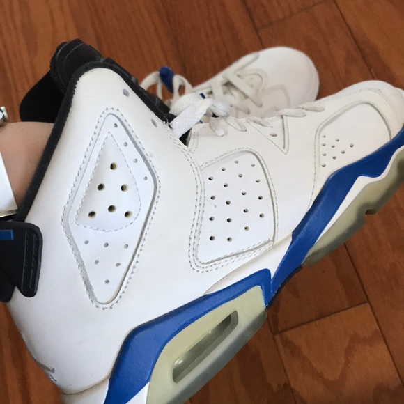 Jordan 6 Retro Sport Blue (2014) - Picture 8 of 16